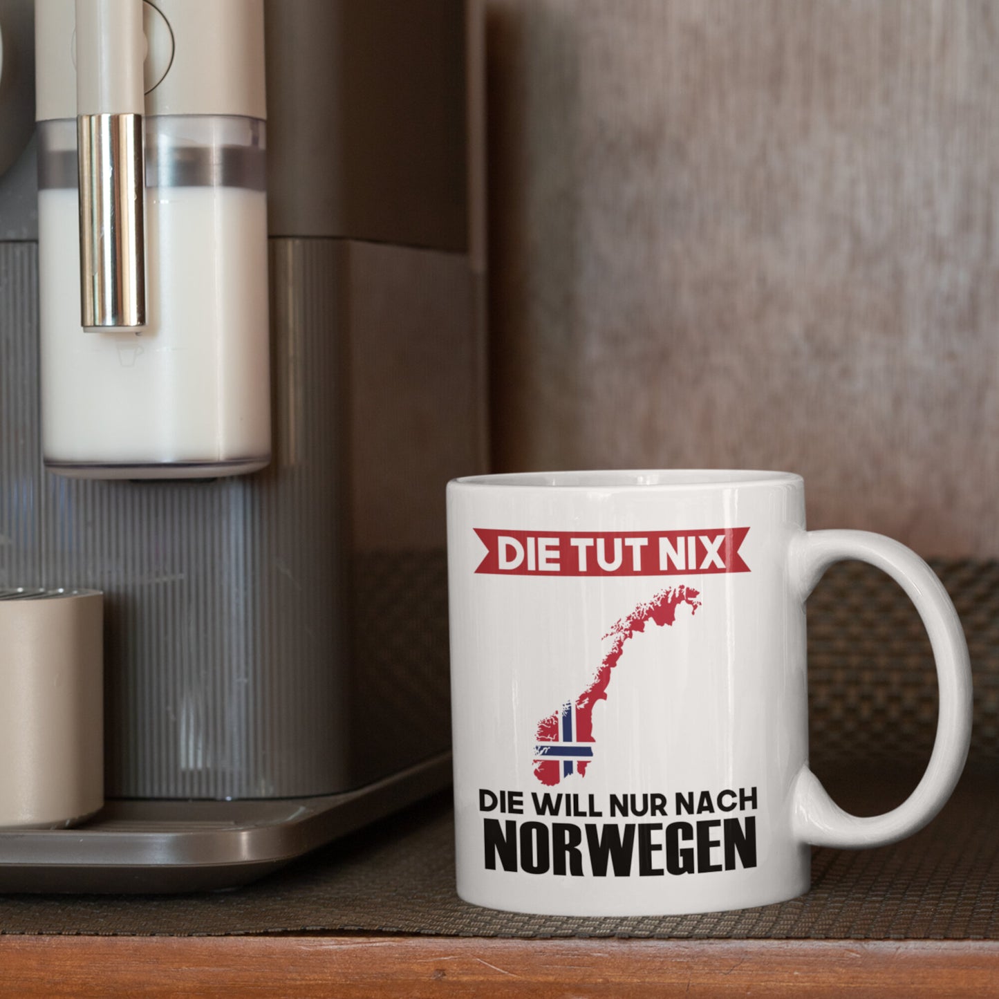 Norwegen Tasse | die tut nix die will nur nach Norwegen | norwegisch