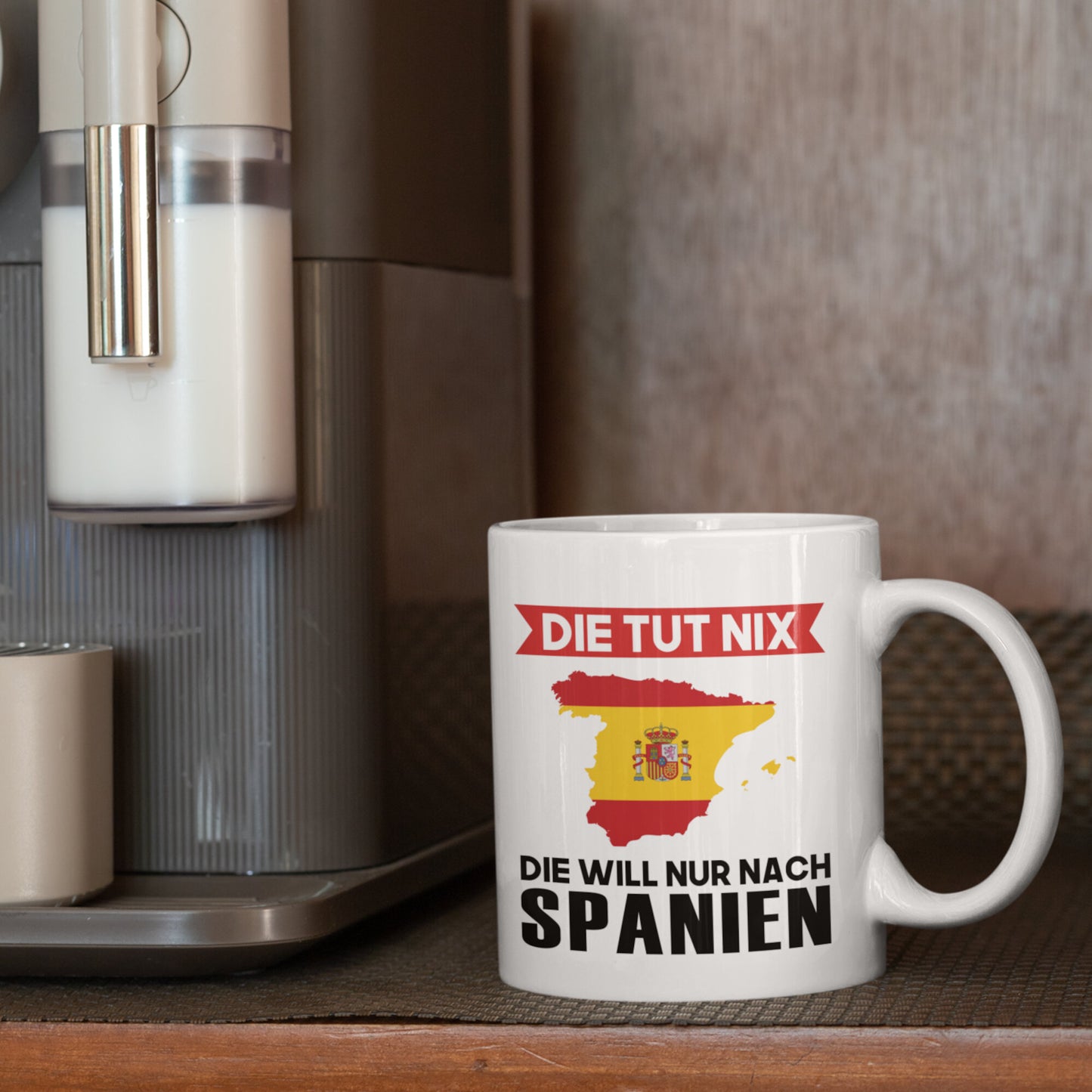 Spanien Tasse | die tut nix die will nur nach Spanien | spanisch