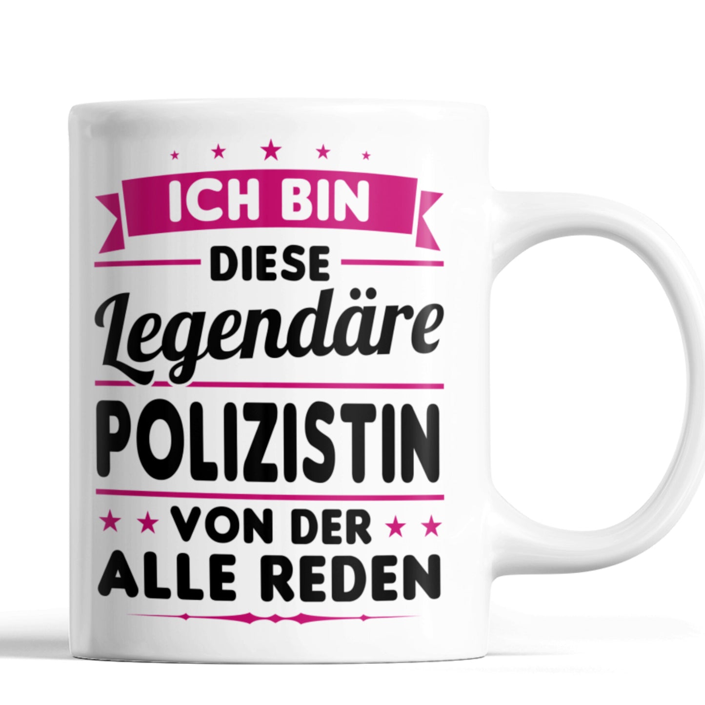 Polizistin Tasse | ich bin diese legendäre Polizistin
