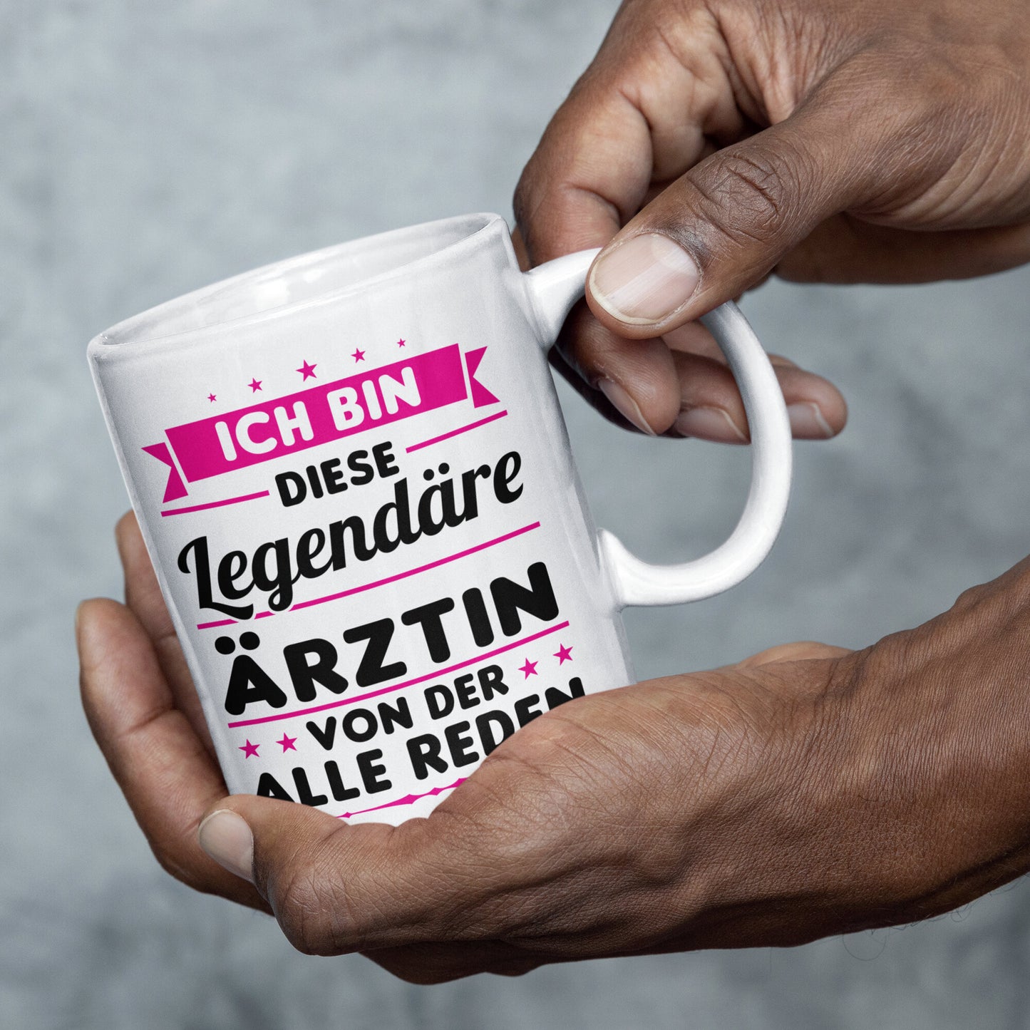 Ärztin Tasse | ich bin diese legendäre Ärztin