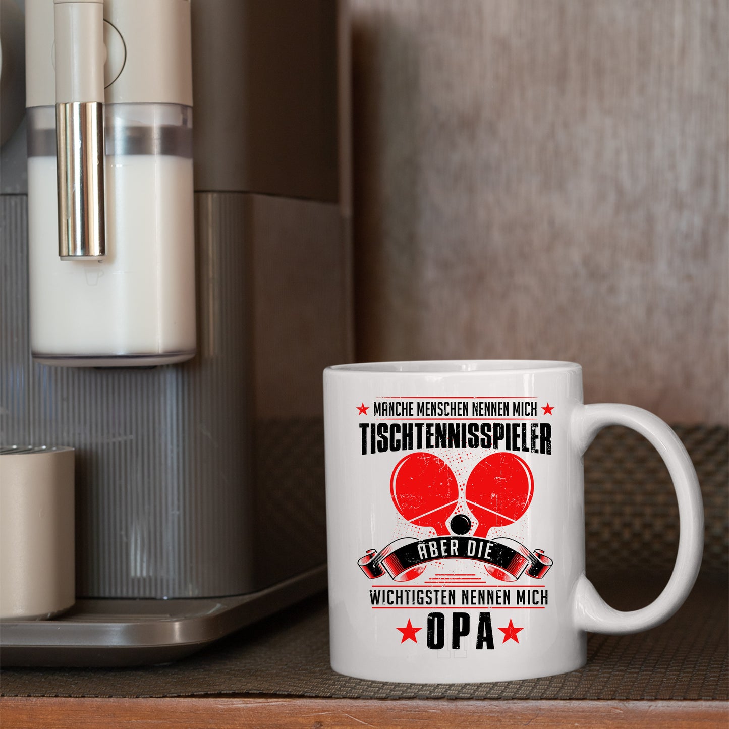 Tischtennis Tasse | manche Menschen nennen mich Tischtennisspieler |