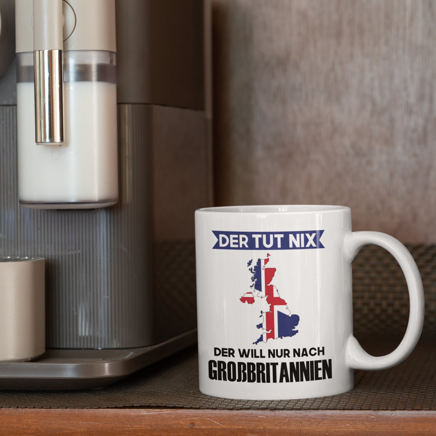 Grossbritannien Tasse Britisches Geschenk der tut nix