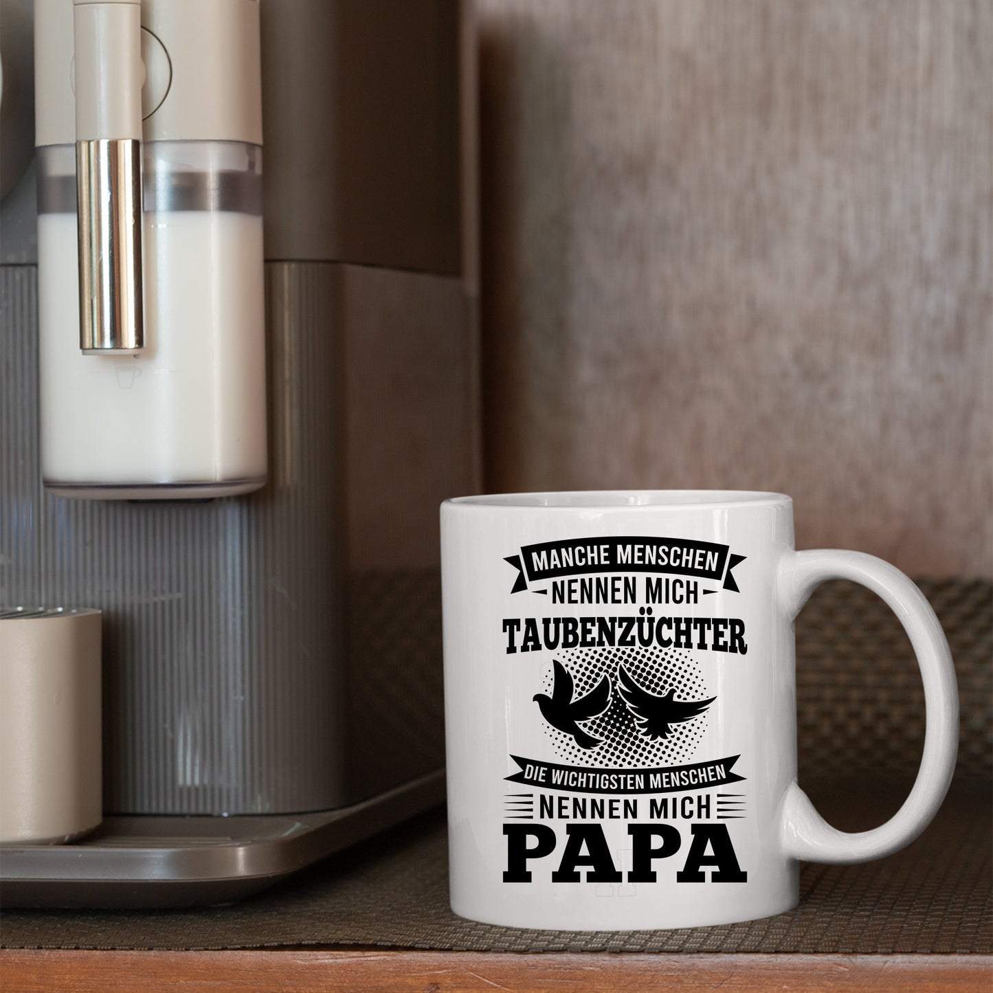Taubenzüchter Tasse | manche Menschen nennen mich Taubenzüchter die wichtigsten Papa |
