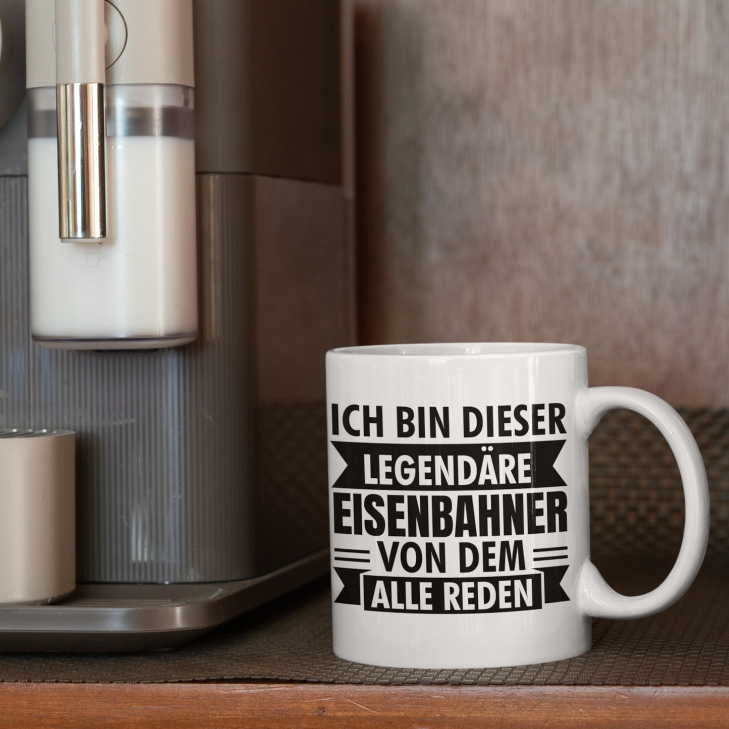 Eisenbahner Tasse | ich bin dieser legendärer Eisenbahner