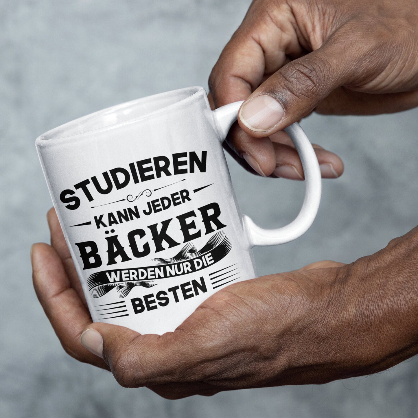 Backen Tasse | Bäcker werden nur die besten | Bäckerei Geschenk