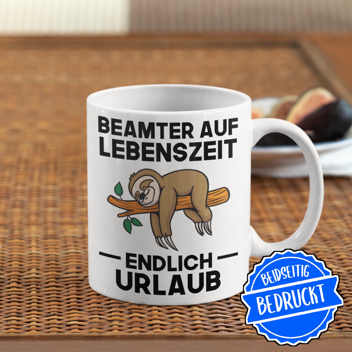 Beamter Tasse | Beamter auf Lebenszeit endlich Urlaub | Beamtin Geschenk
