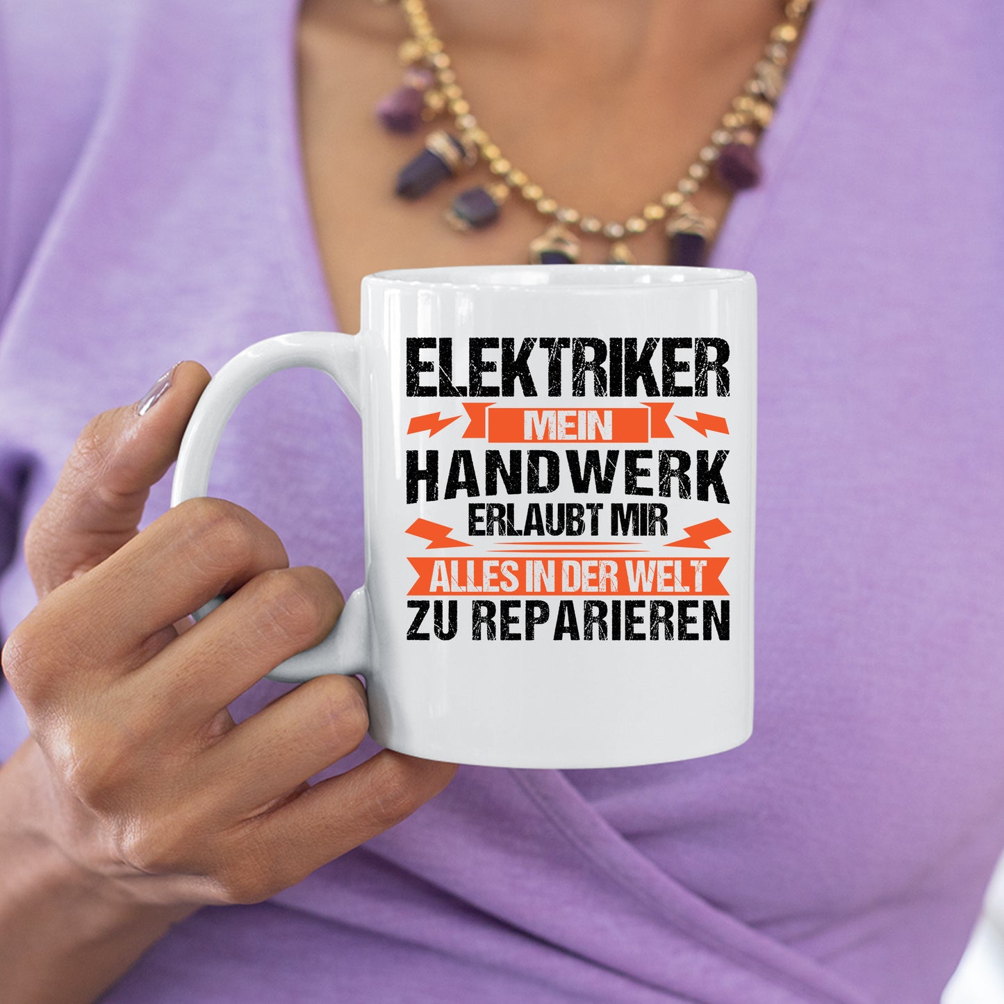 Elektriker Tasse | Elektriker mein Handwerk erlaub mir |