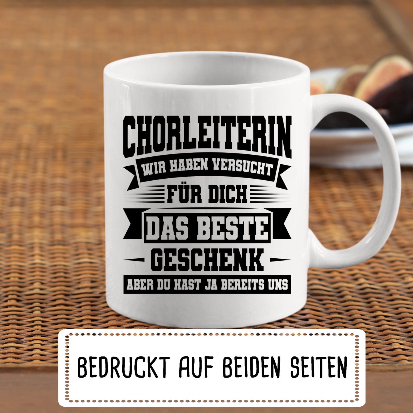 Dirigent Tasse | Chorleiterin wir haben versucht für dich das beste Geschenk |