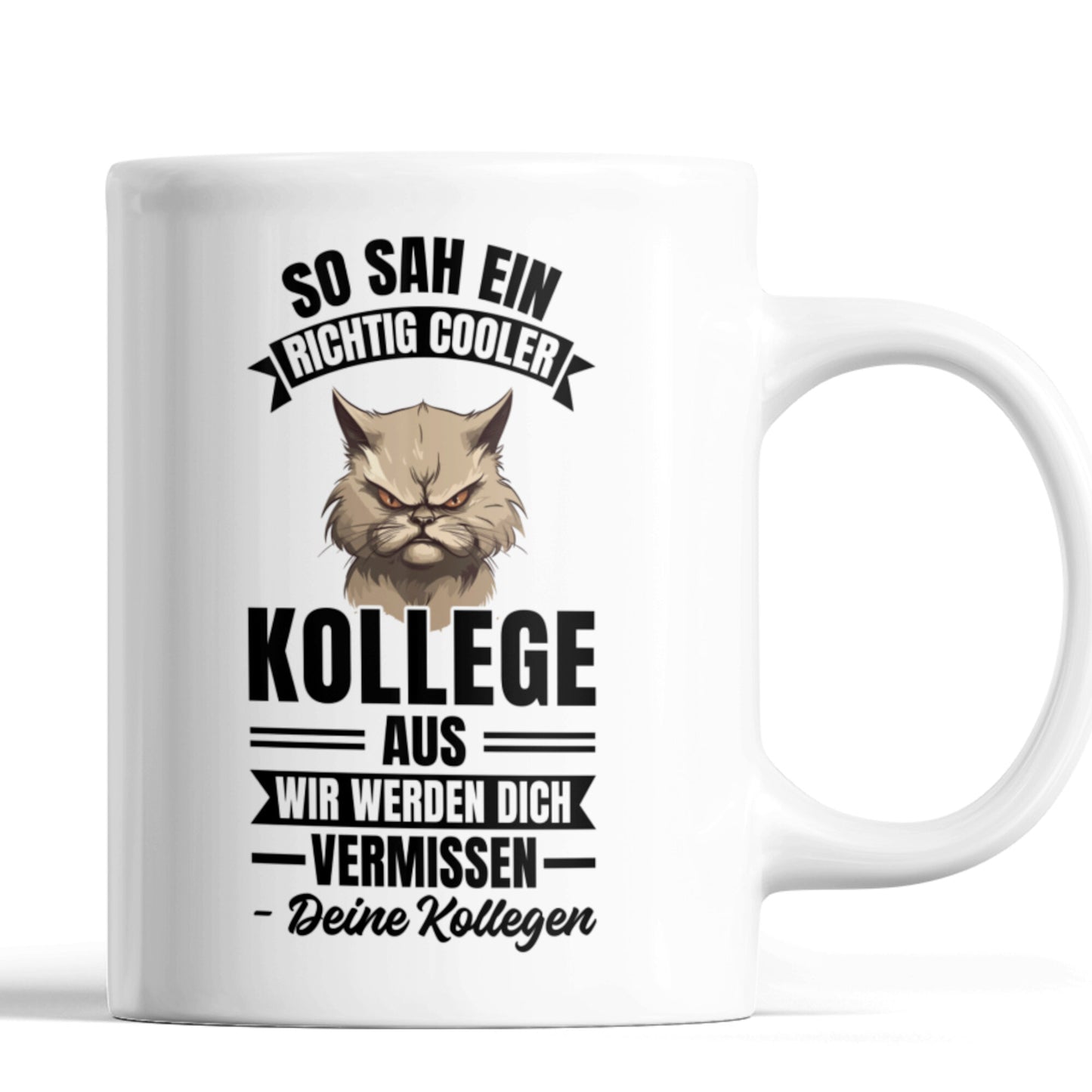 Kollege Tasse | so sah ein richtig cooler Kollege Kollegenabschied Jobwechsel