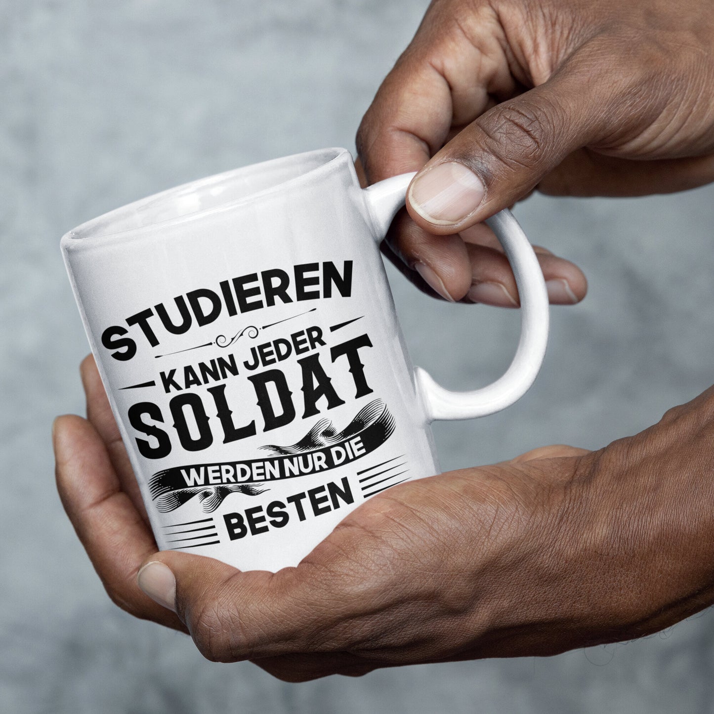 Soldat Tasse | Soldat werden nur die besten Militär