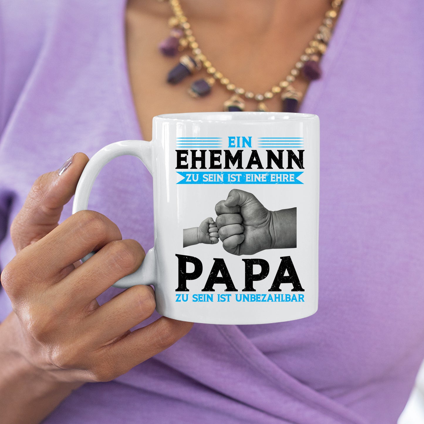 Papa Tasse | ein Ehemann zu sein ist eine Ehre Papa |