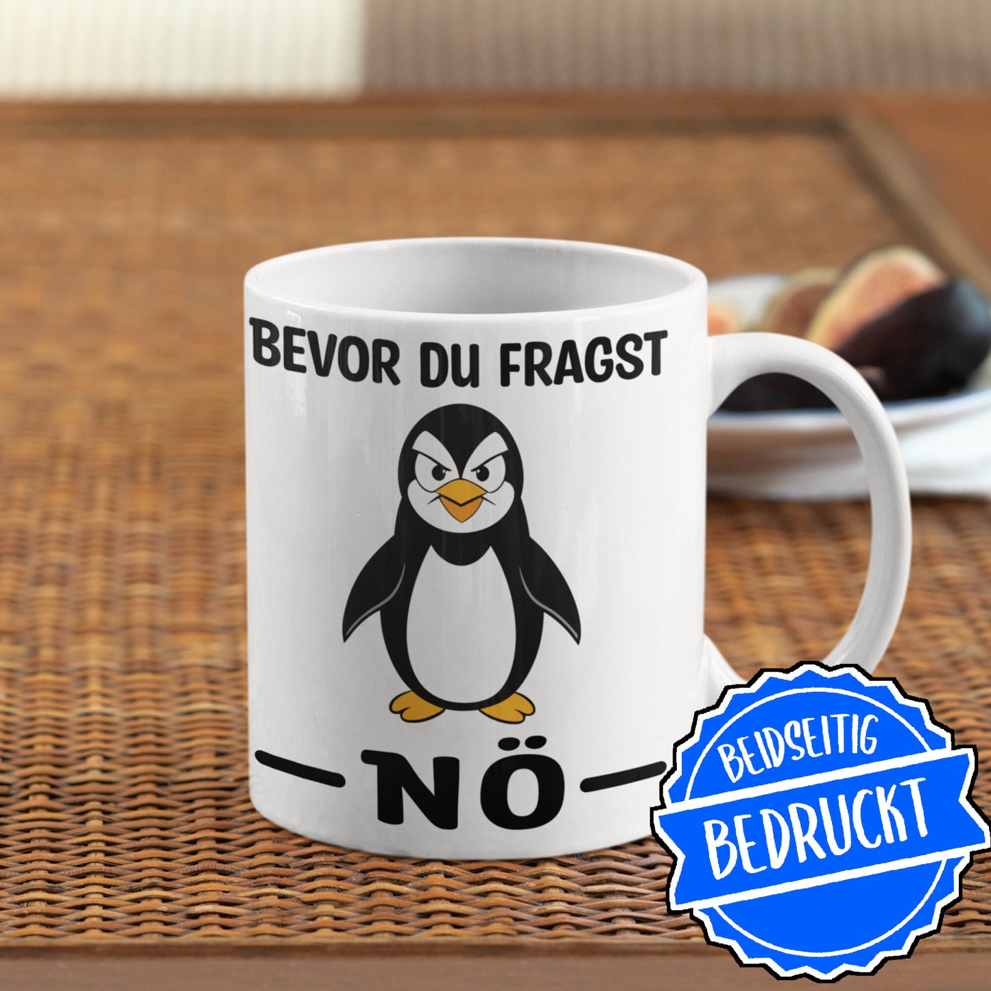 Pinguin Tasse Sarkasmus Geschenk Ironie Tasse