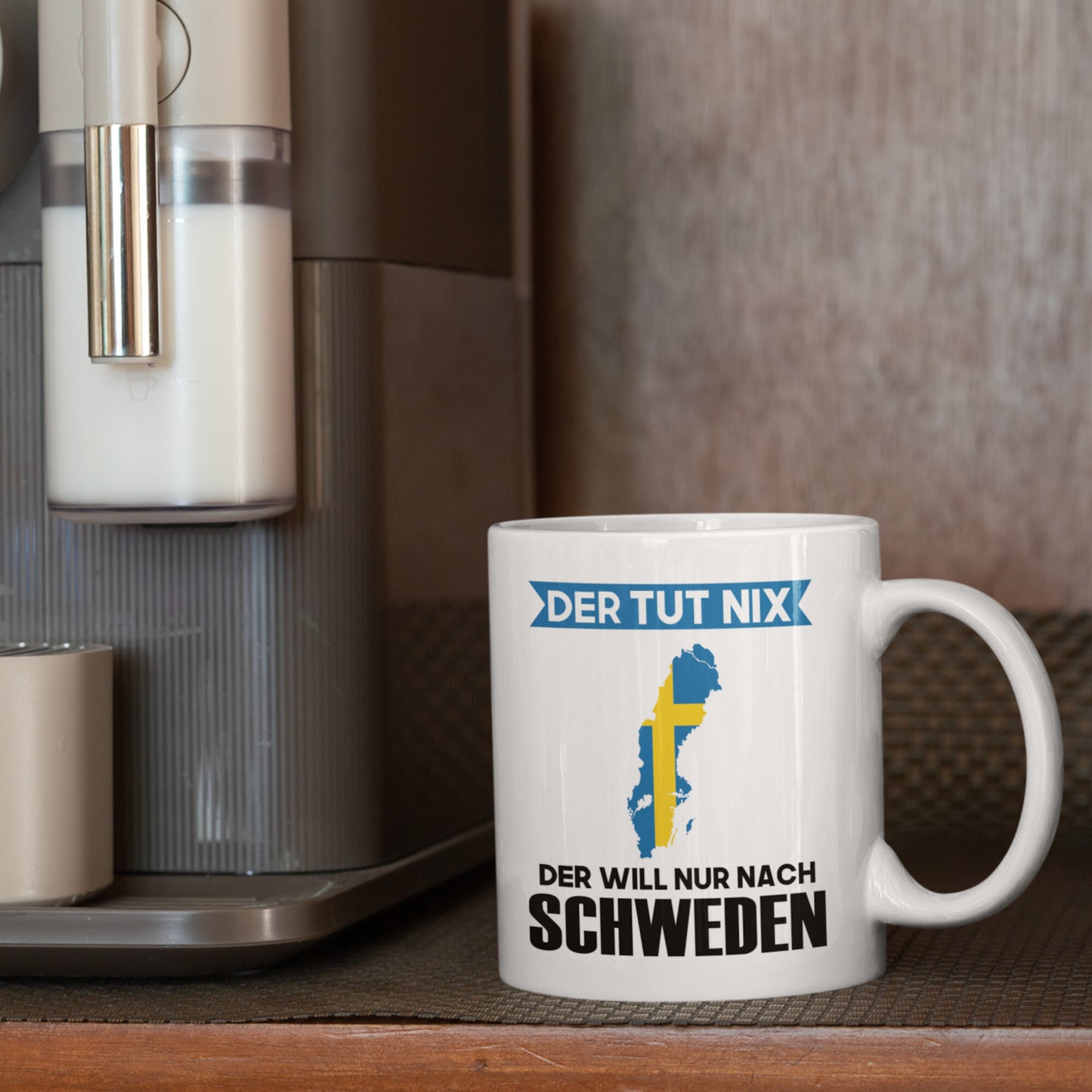 Schweden Tasse Schwedische Geschenk Schwedischen Flagge der tut nix