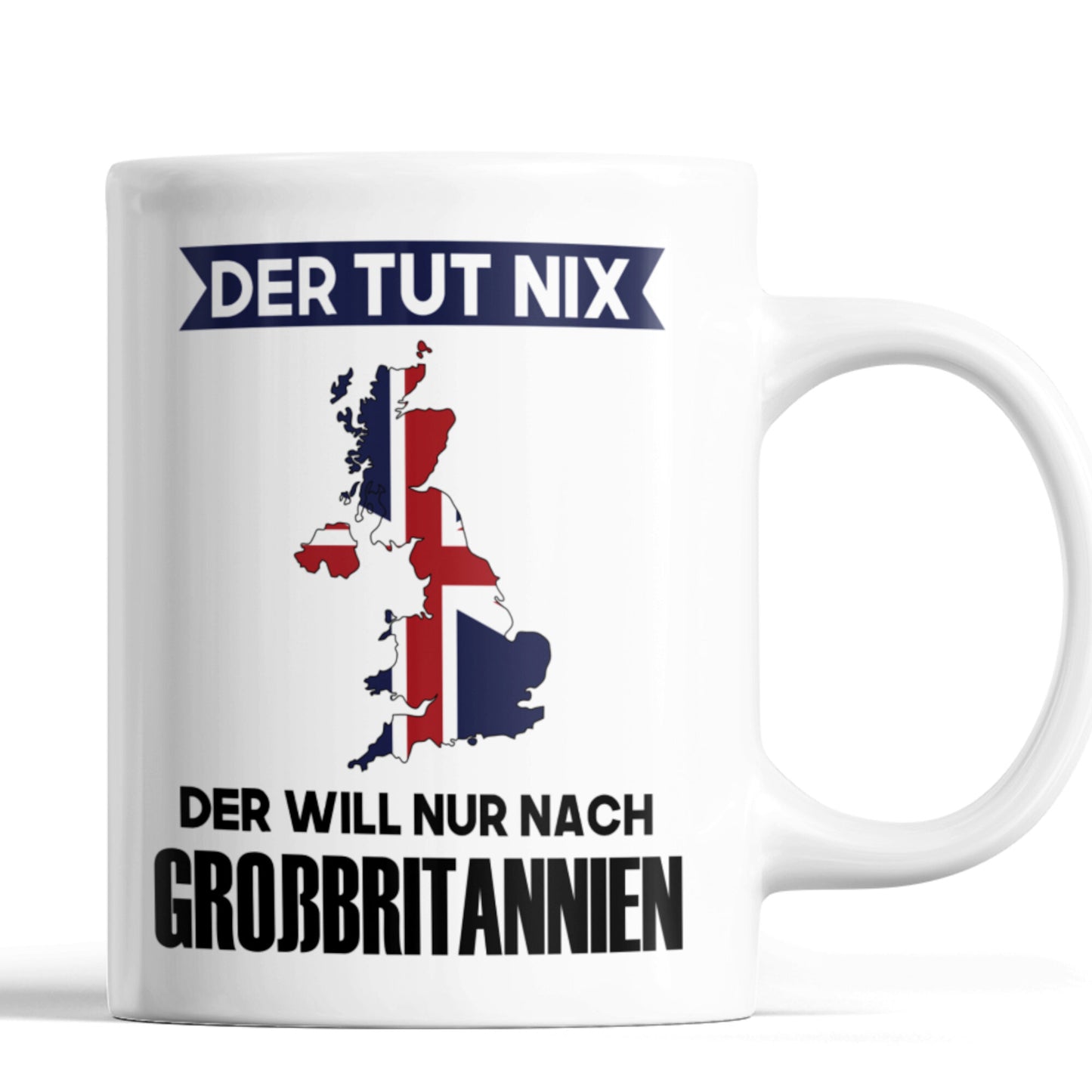 Grossbritannien Tasse Britisches Geschenk der tut nix