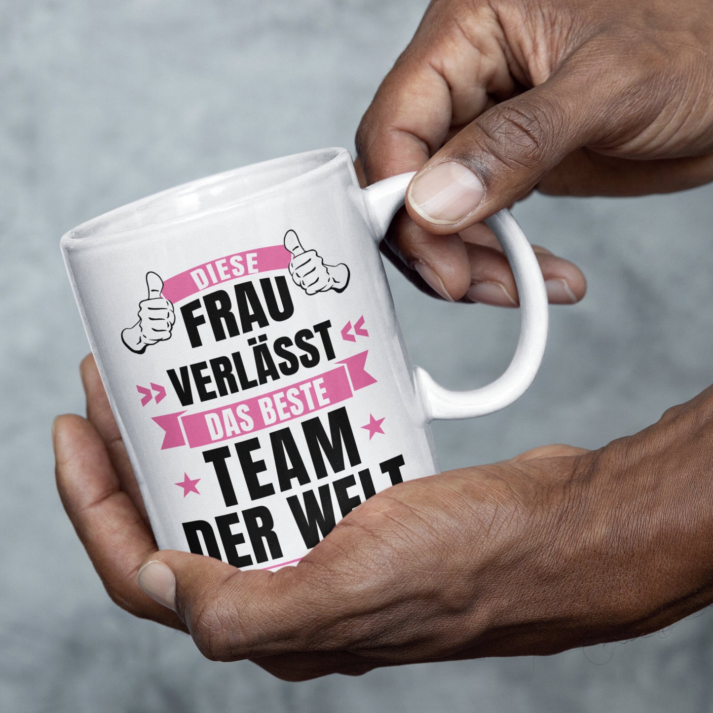 Kollegin Tasse | diese Frau verlässt das beste Team der Welt