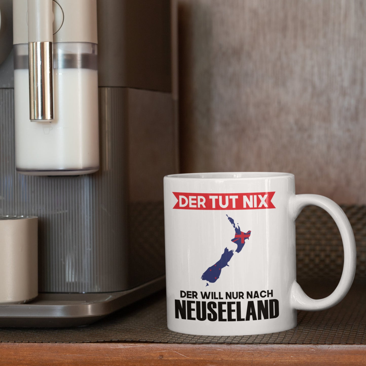 Neuseeland Tasse Neuseelandisches Geschenk der tut nix