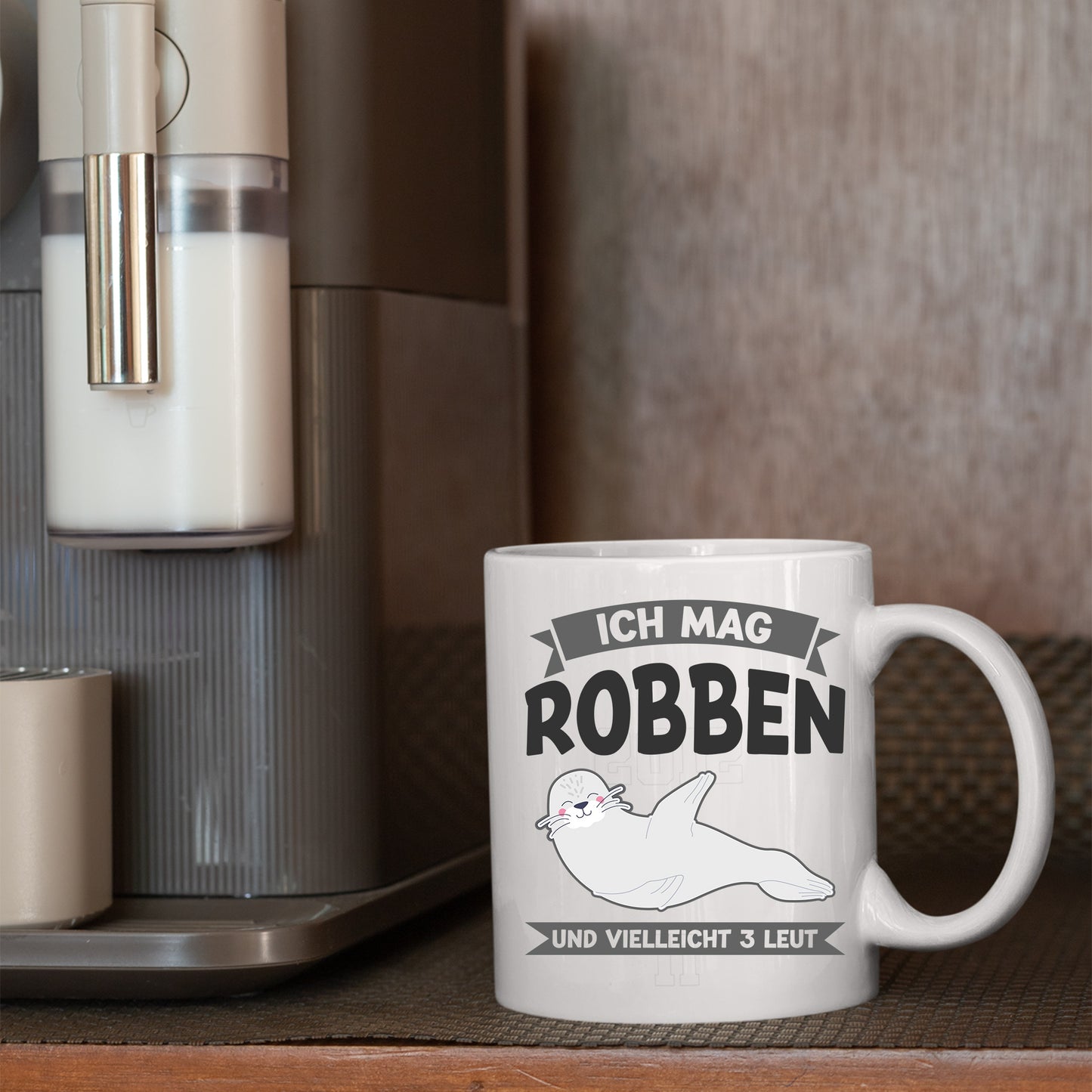 Robben Tasse | ich mag Robben und vielleicht 3 Leute |