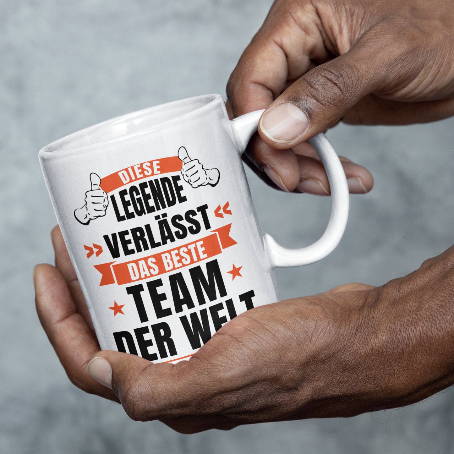 Kollege Tasse | diese Legende verlässt das beste Team der Welt