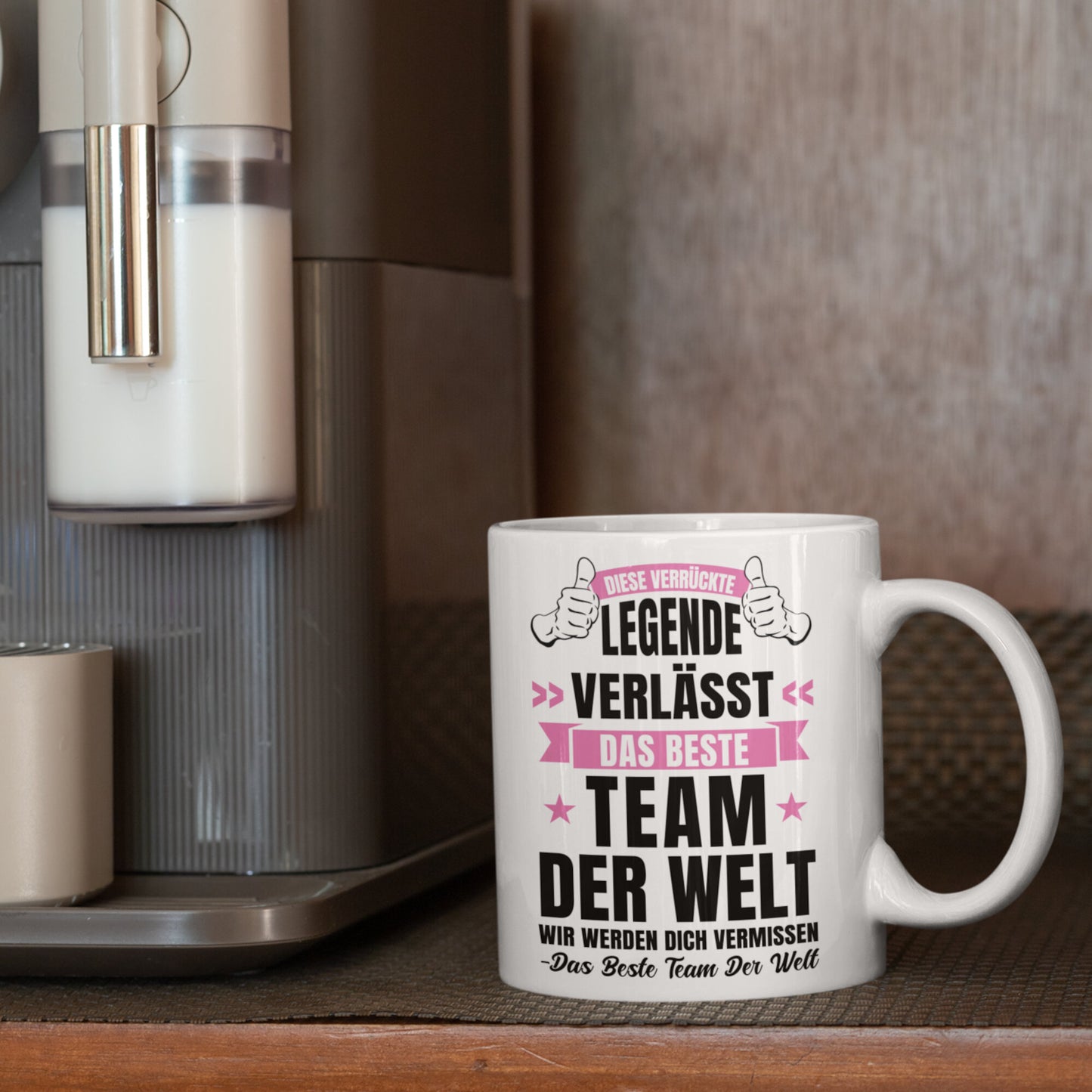 Kollegin Tasse | diese Legende verlässt das beste Team der Welt Kollegenabschied Jobwechsel
