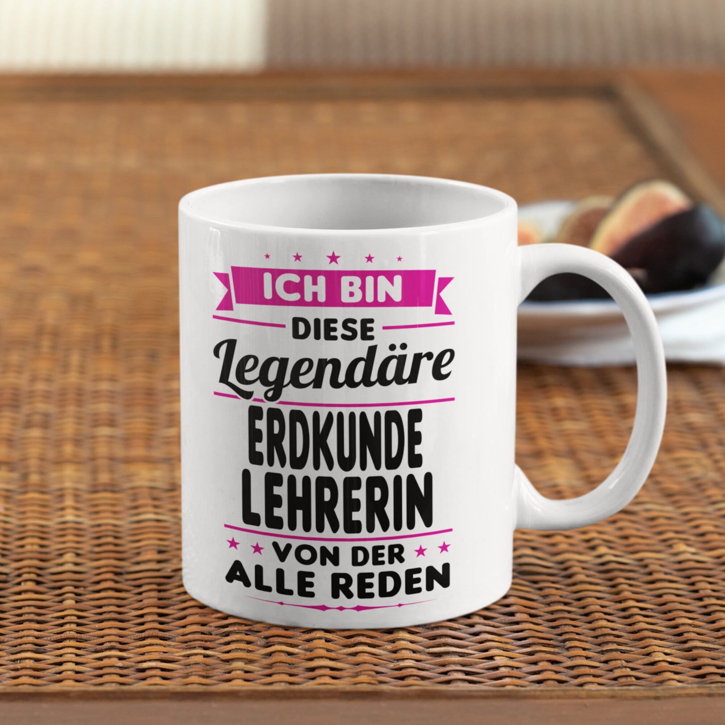 Erdkunde Lehrerin Tasse | ich bin diese legendäre Erdkunde lehrerin
