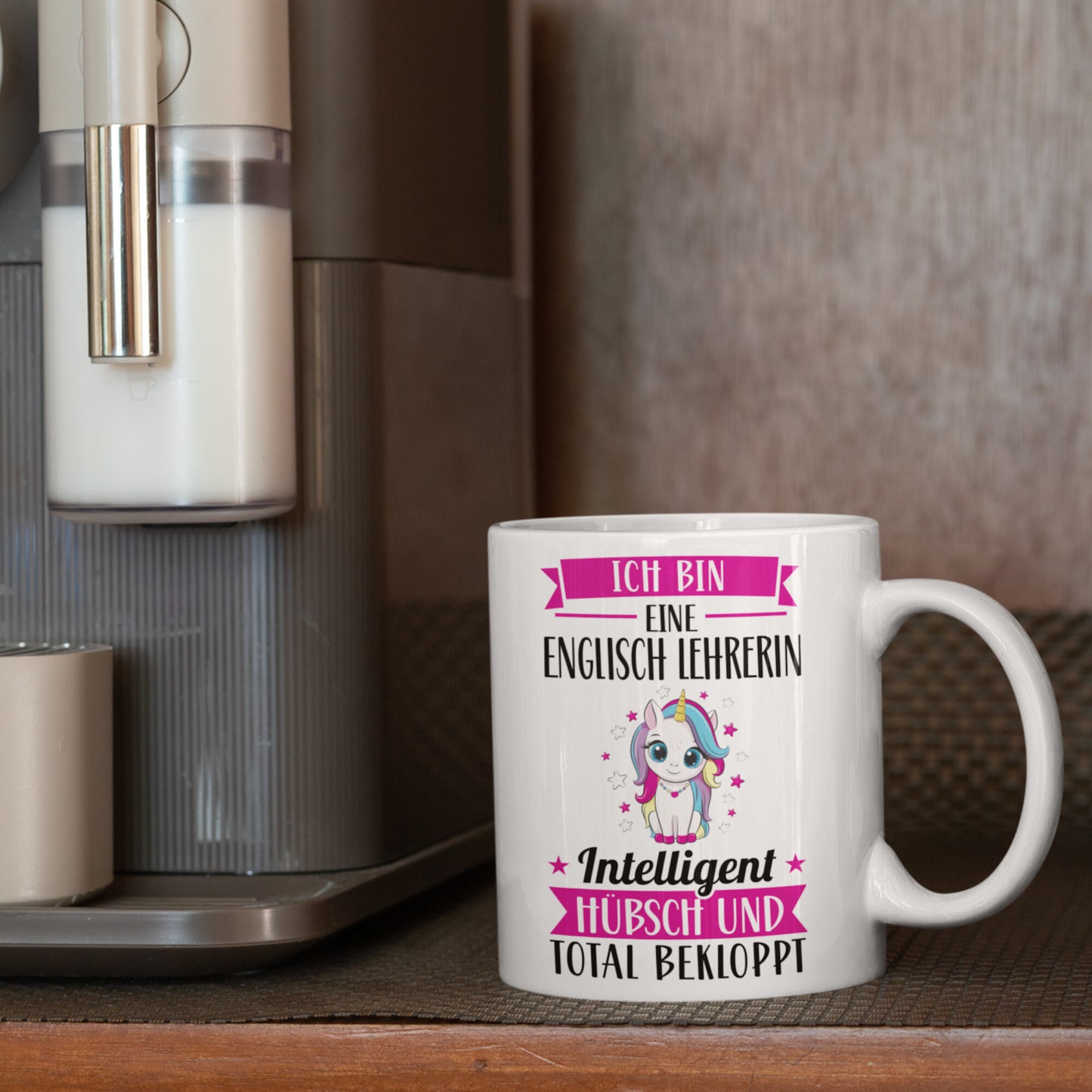 Englisch Lehrerin Tasse | ich bin eine Englisch Lehrerin intelligent hübsch