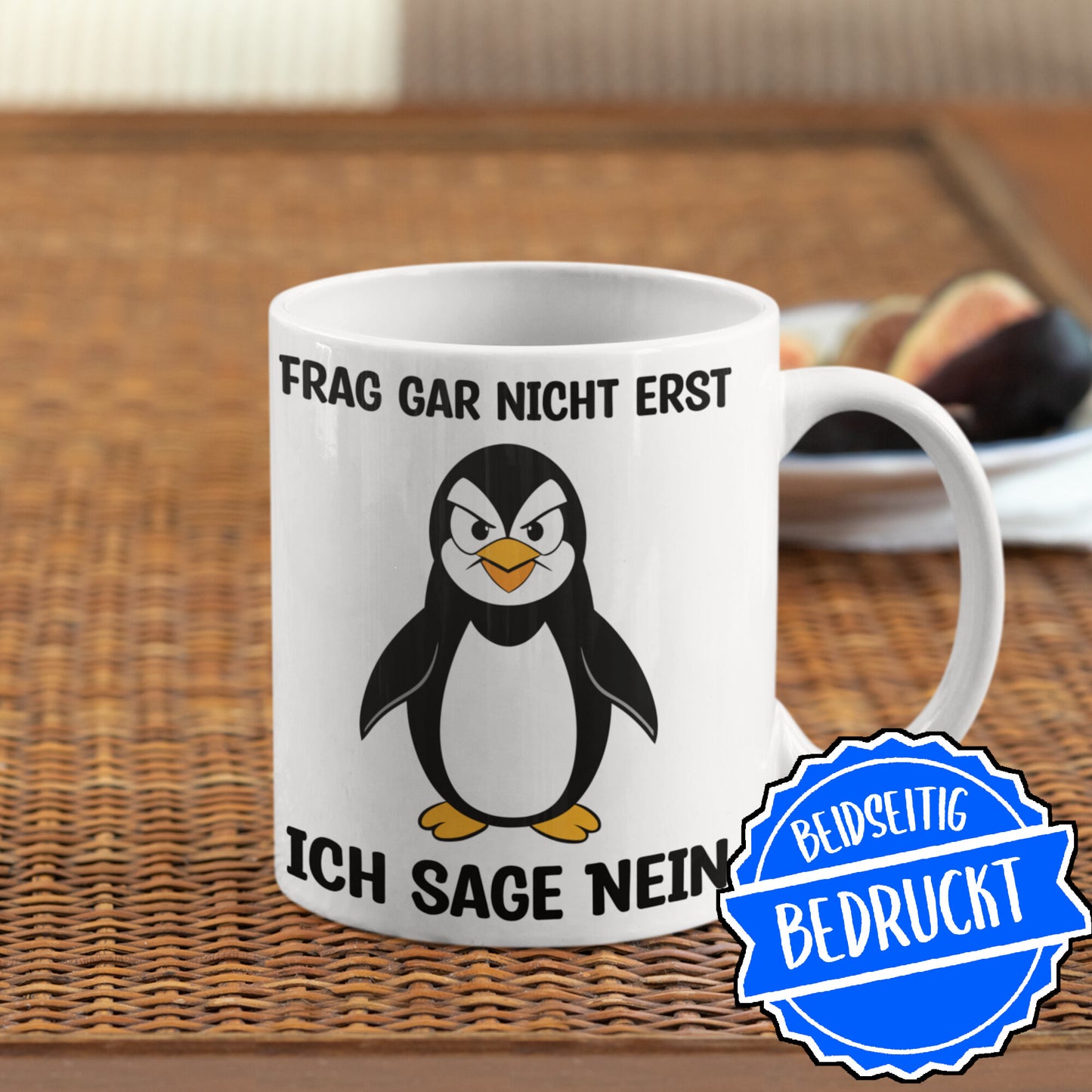 Pinguin Tasse Sarkasmus Geschenk Ironie Tasse