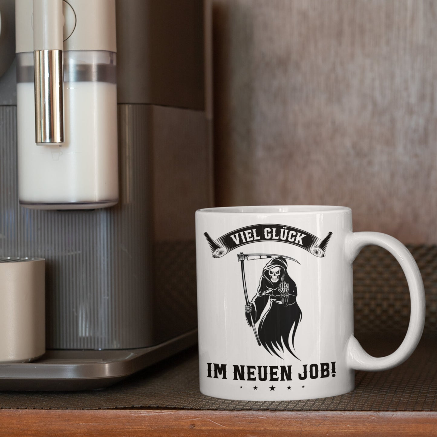 Kollegin Tasse | viel glück in neuen Job Kollegenabschied Jobwechsel