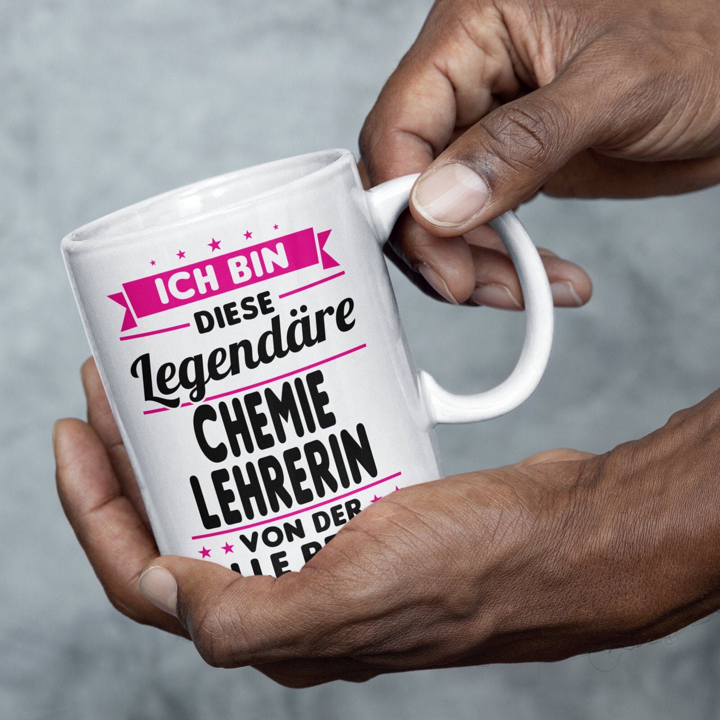 Chemie Lehrerin Tasse | ich bin diese legendäre Chemie Llehrerin