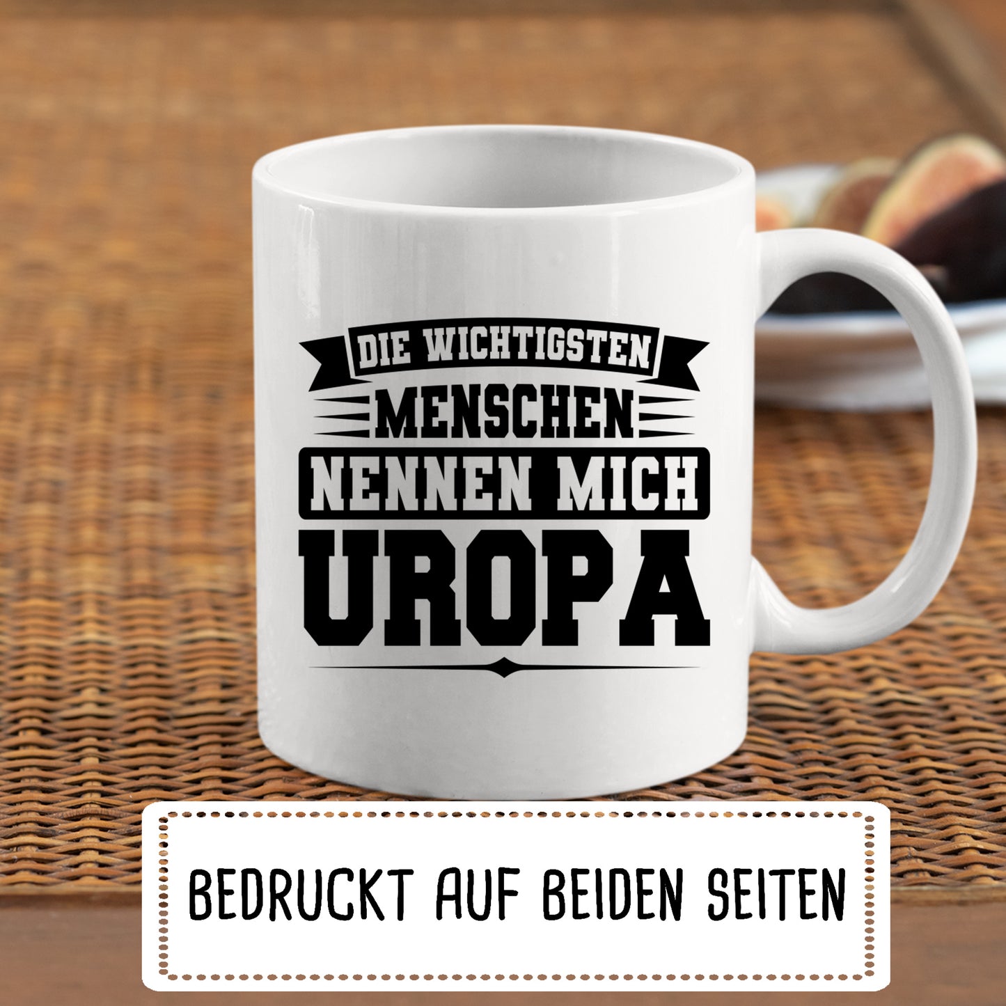 Uropa Tasse | die wichtigsten Menschen nennen mich Uropa |