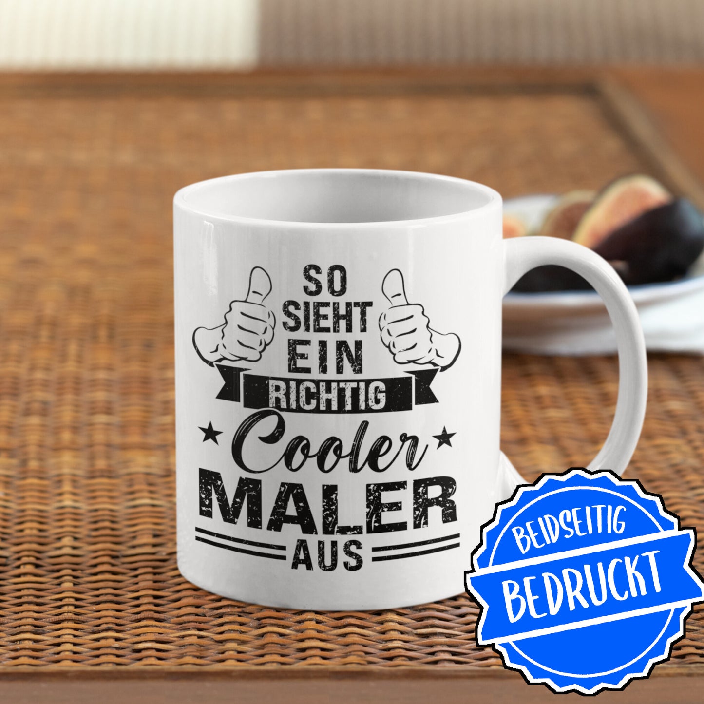 Maler Tasse | so sieht ein richtig cooler Maler aus