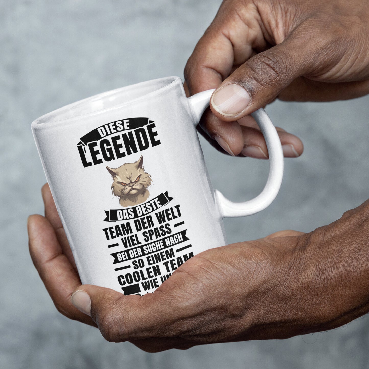 Kollege Katze Tasse | diese Legende das beste Team der Welt Kollegenabschied Jobwechsel