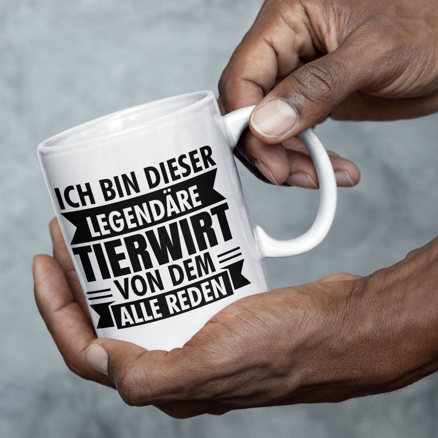 Tierwirt Tasse | ich bin dieser legendärer Tierwirt