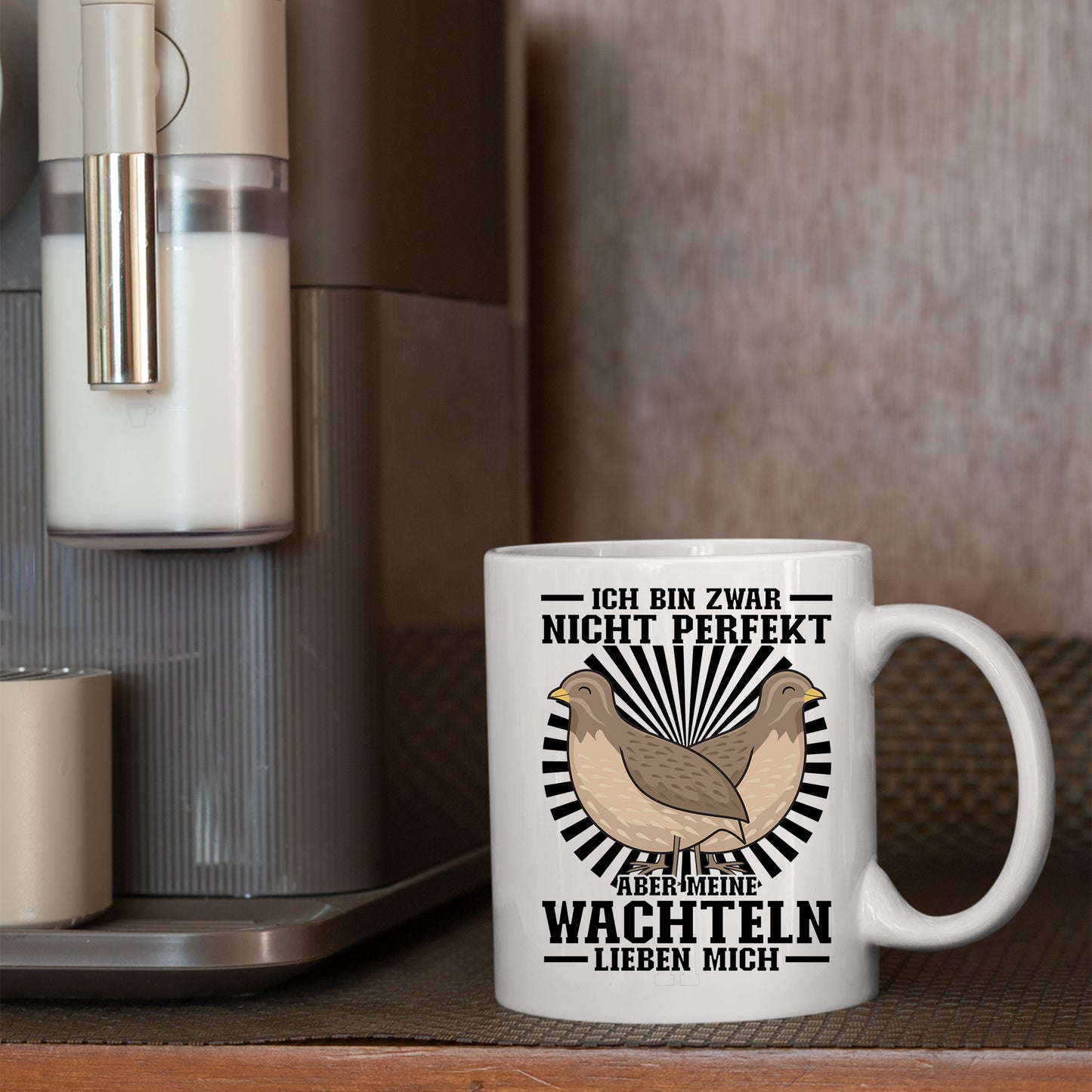 Wachteln Tasse | meine Wachteln lieben mich |
