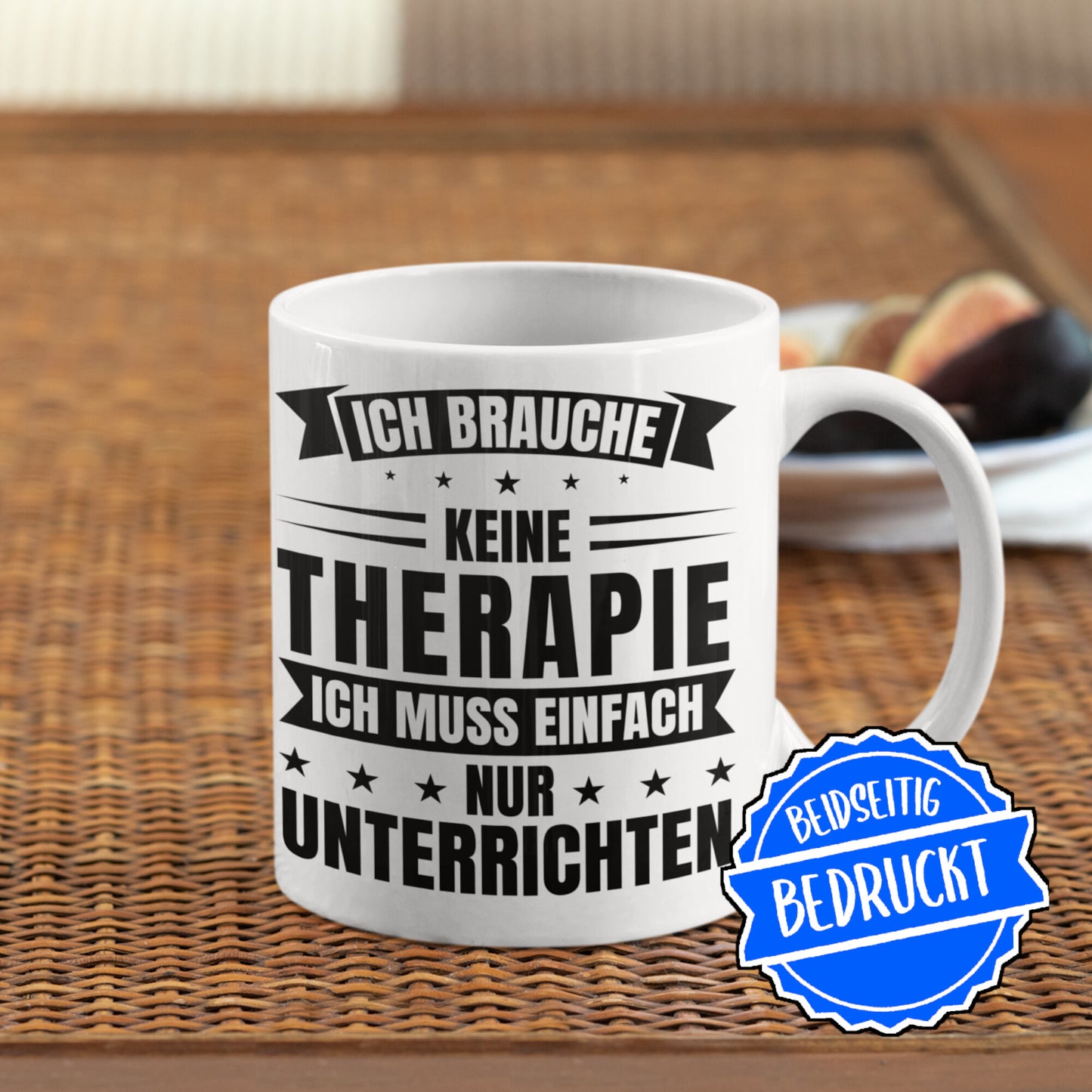 Lehrer Tasse | ich muss einfach nur Unterrichten