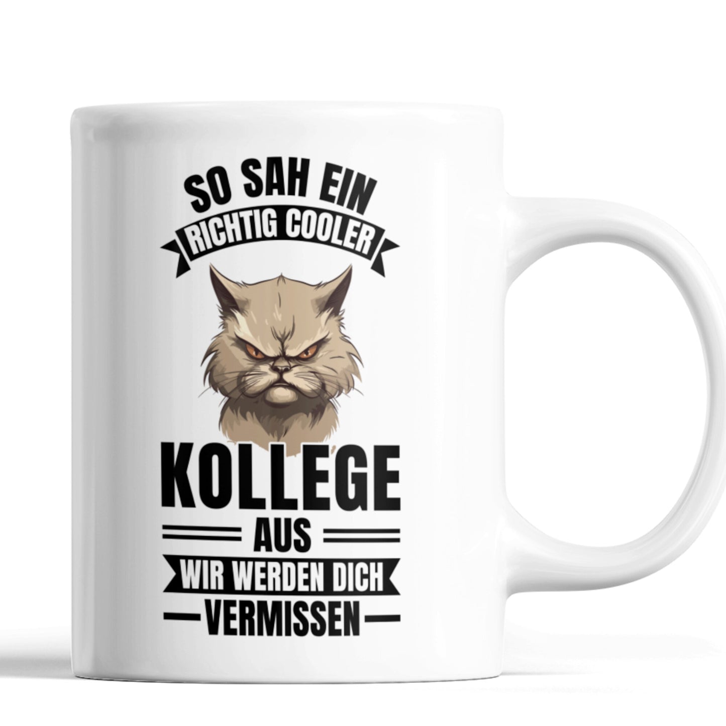 Kollege Tasse | so sah ein richtig cooler Kollege Kollegenabschied Jobwechsel