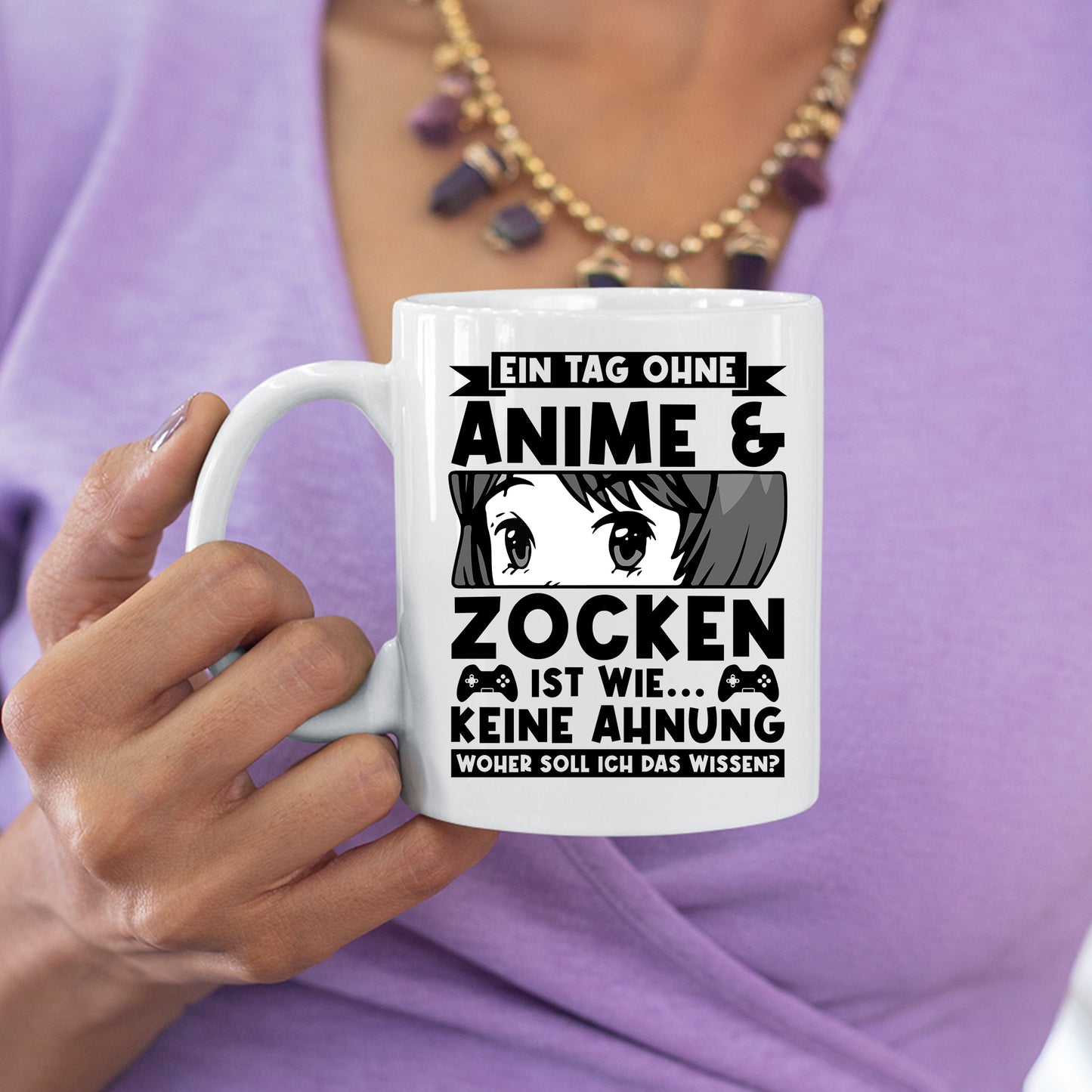 Anime Tasse | ein Tag ohne Anime & Zocken |