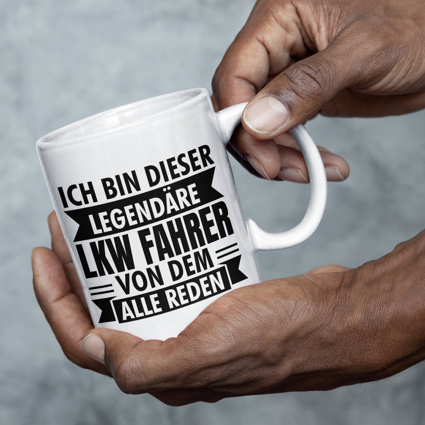 LKW-Fahrer Tasse | ich bin dieser legendärer LKW-Fahrer Trucker
