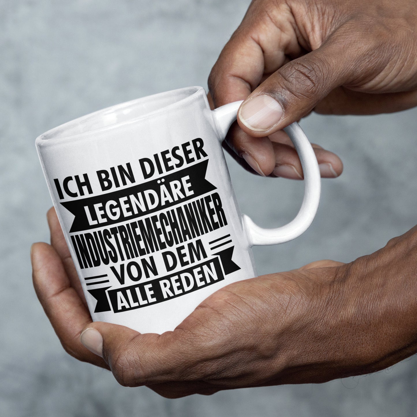 Industriemechaniker Tasse | ich bin dieser legendärer Industriemechaniker