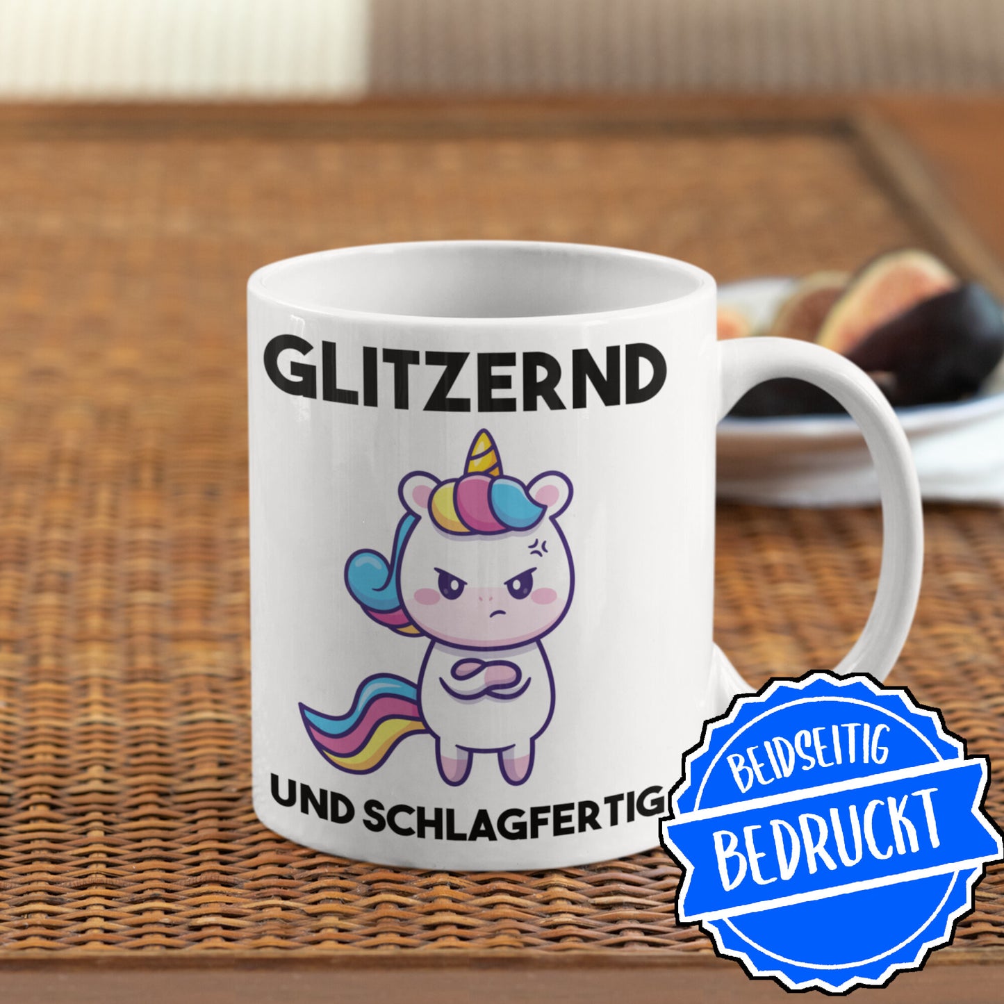 Einhorn Tasse Sarkasmus Geschenk Ironie Tasse
