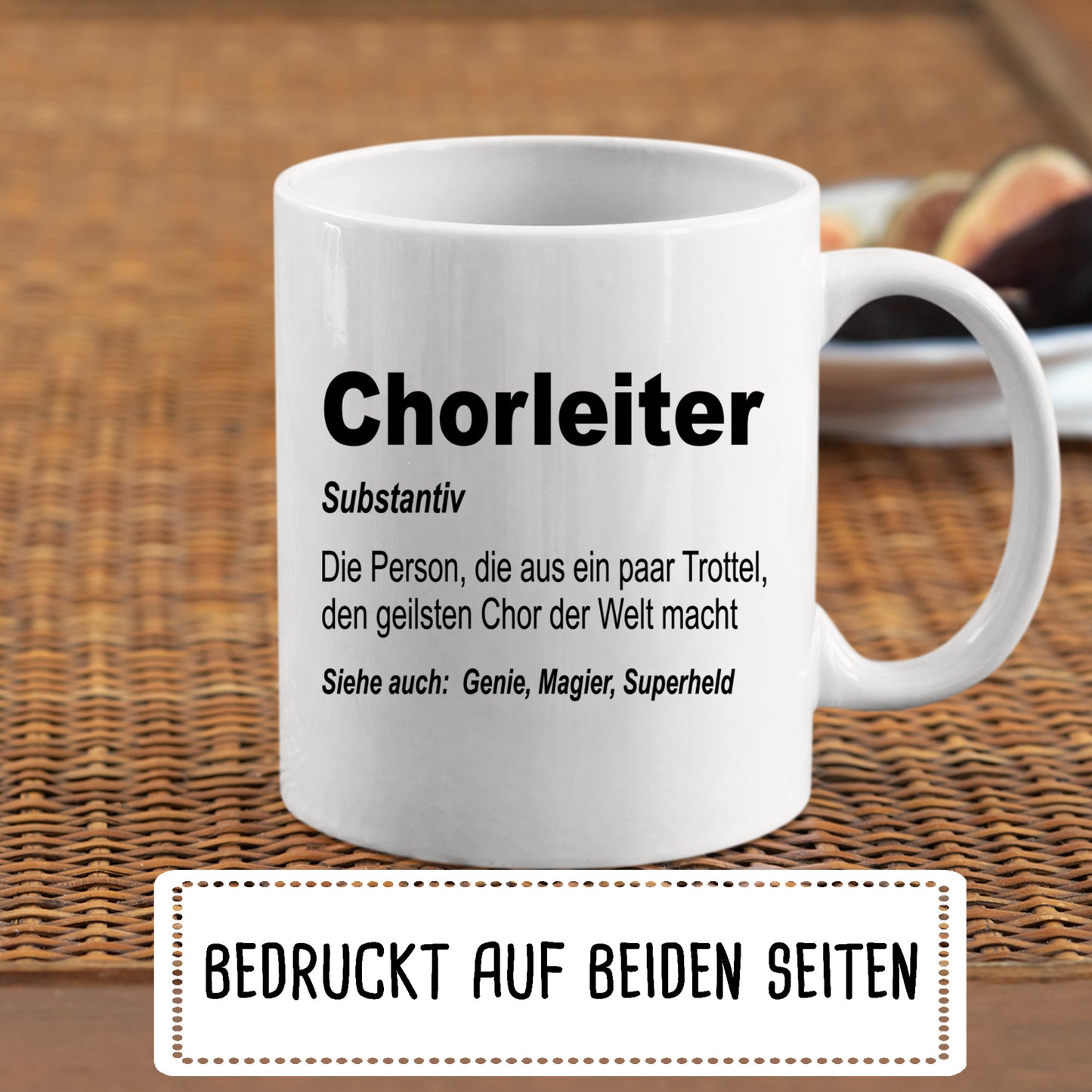 Dirigent Tasse | Chorleiter Person, die aus paar Trottel |