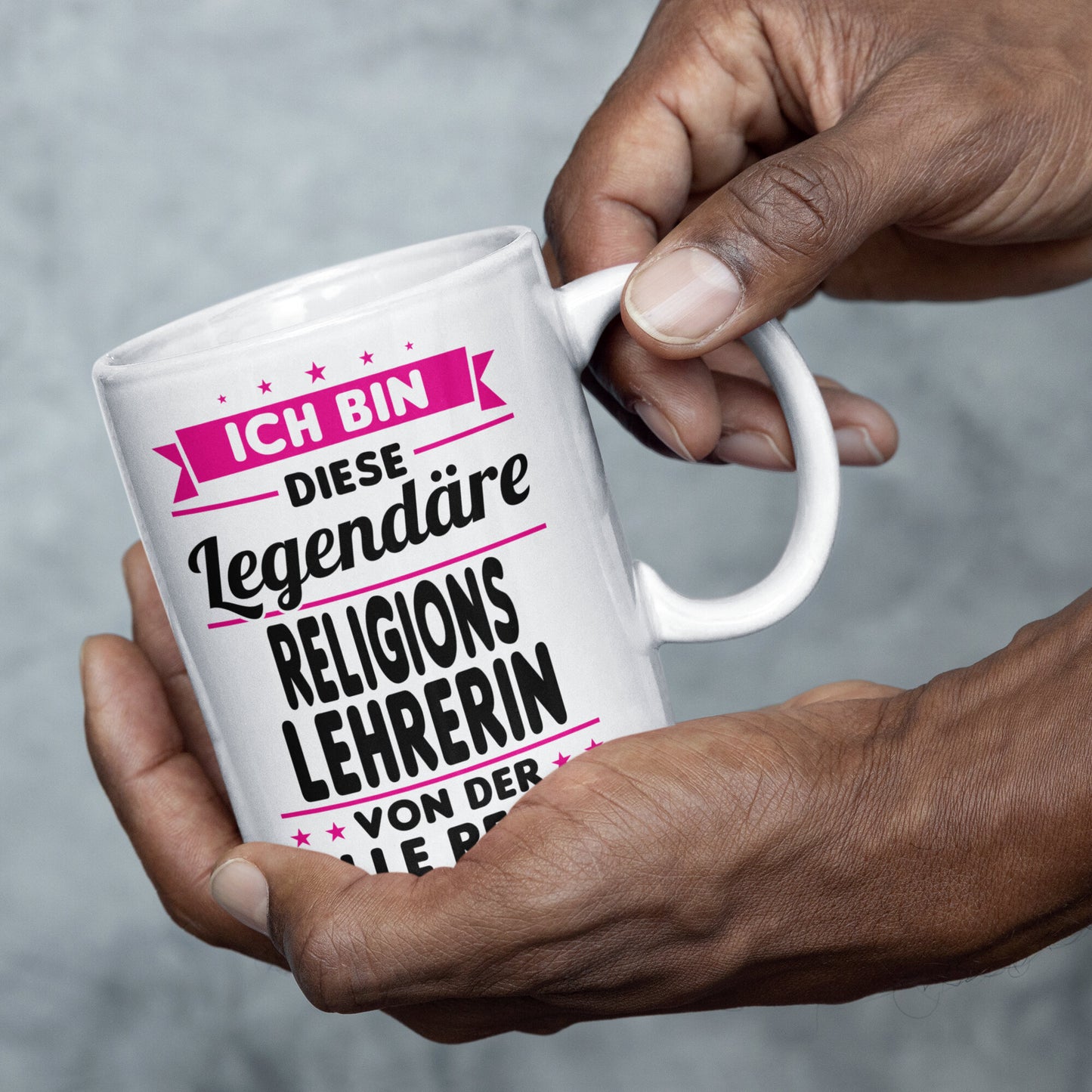 Religions Lehrerin Tasse | ich bin diese legendäre Religions Lehrerin