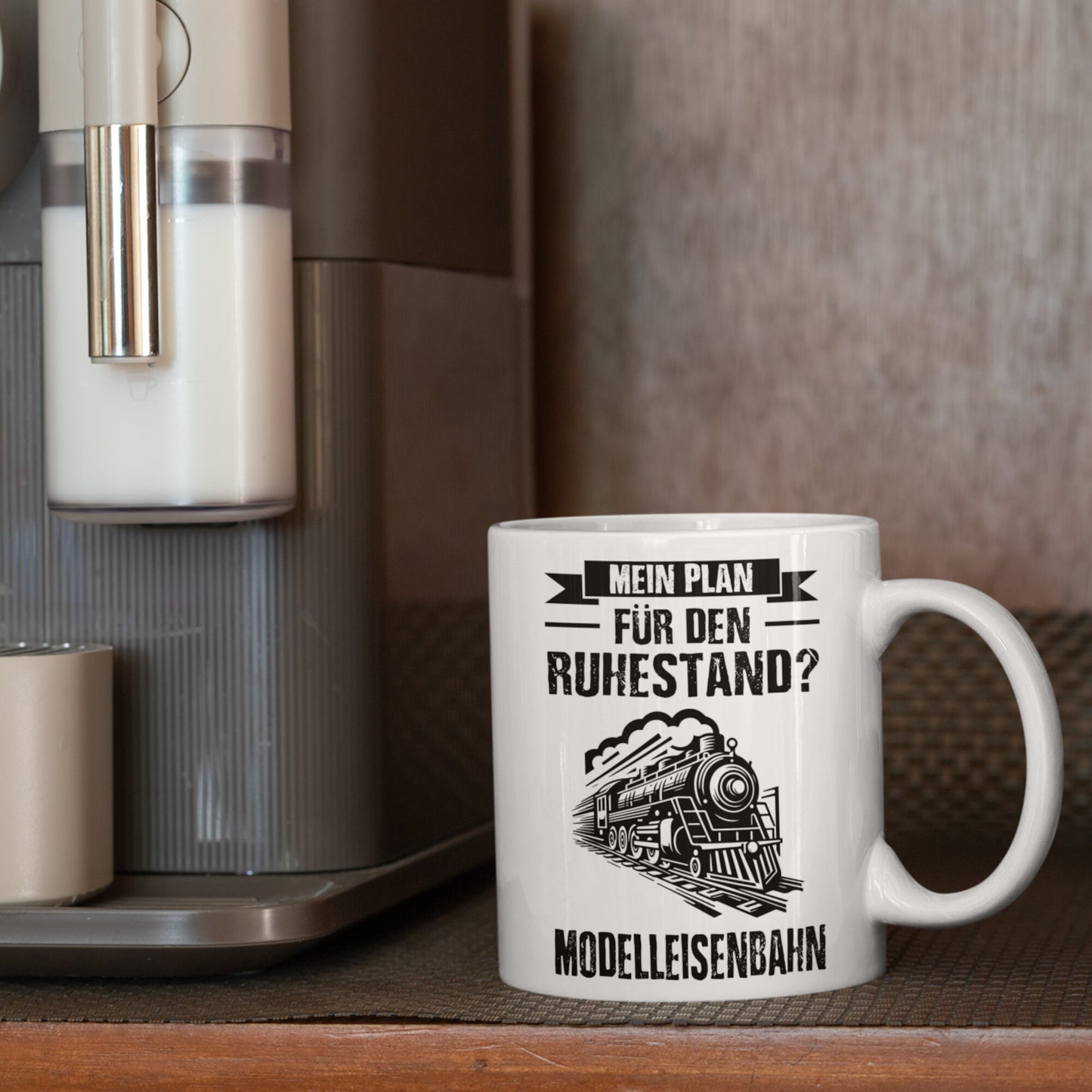 Eisenbahn ZUg Tasse | ich bin professionaller Modelleisenbahn Opa