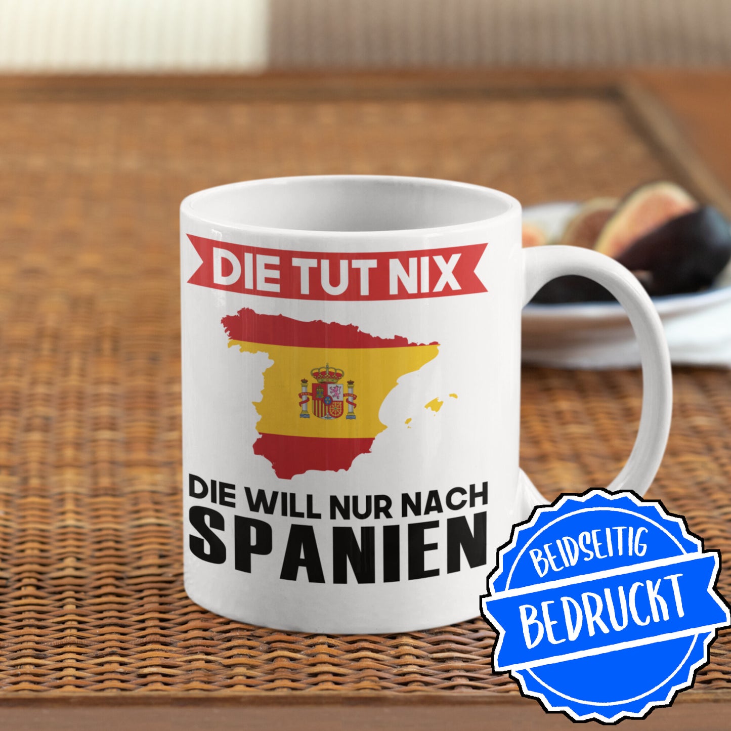 Spanien Tasse | die tut nix die will nur nach Spanien | spanisch