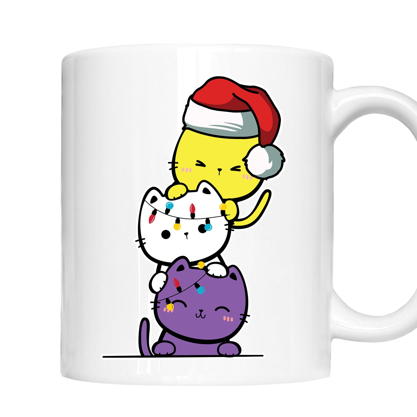 Weihnachten Tasse | Weihnachten Katzen |