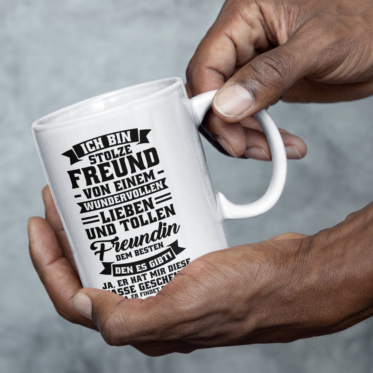 Freund Tasse Freundin Geschenk Freundschaft Tasse Freund