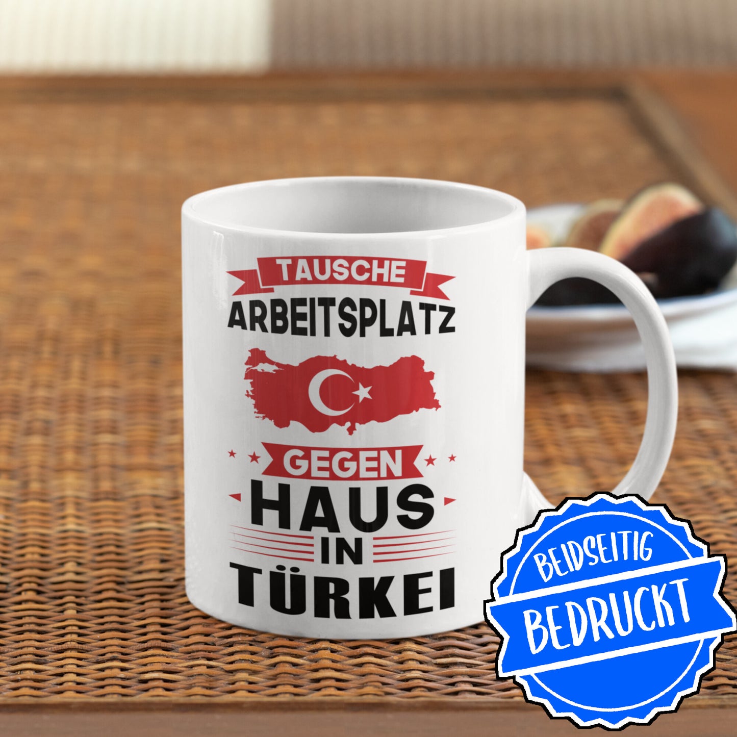 Türkei Tasse | tausche Arbeitsplatz gegen Haus in Türkei | türkisch