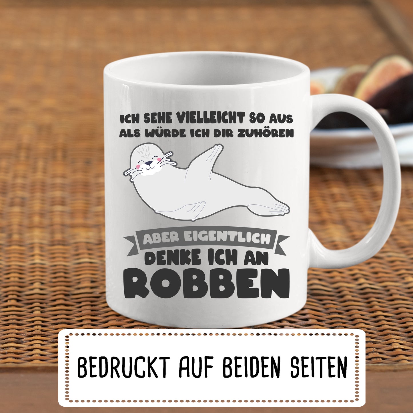 Robben Tasse | denke ich an Robben |