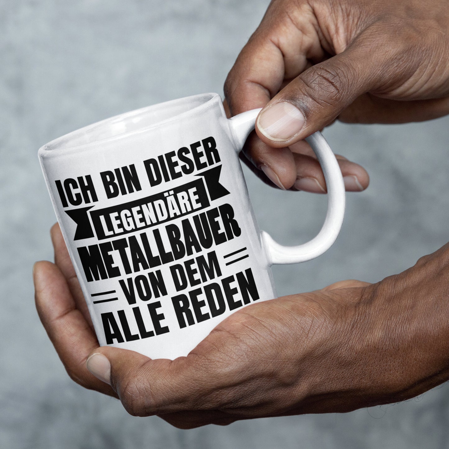 Metallbauer Tasse Metallbauer Geschenk Männlichen Beruf Tasse Schlosser