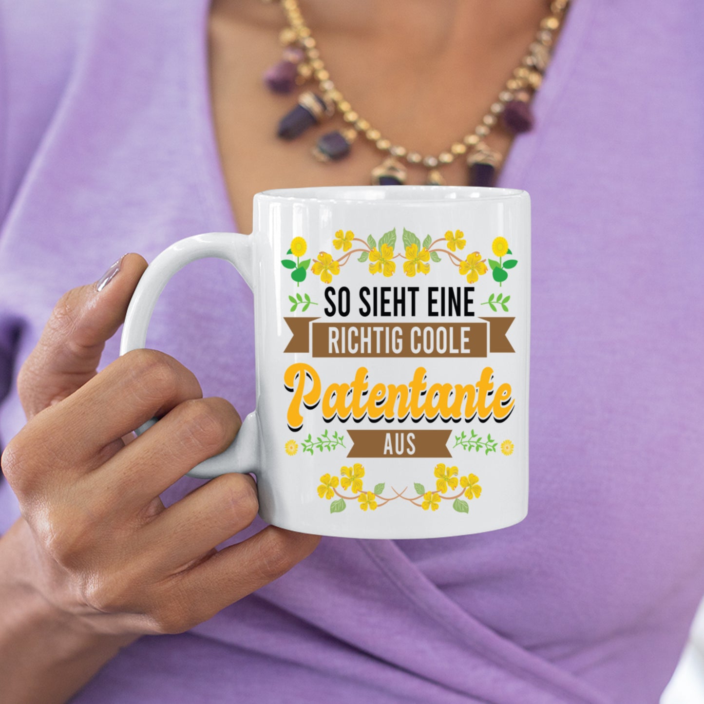 Tante Tasse | so sieht richtig coole Patentante aus |