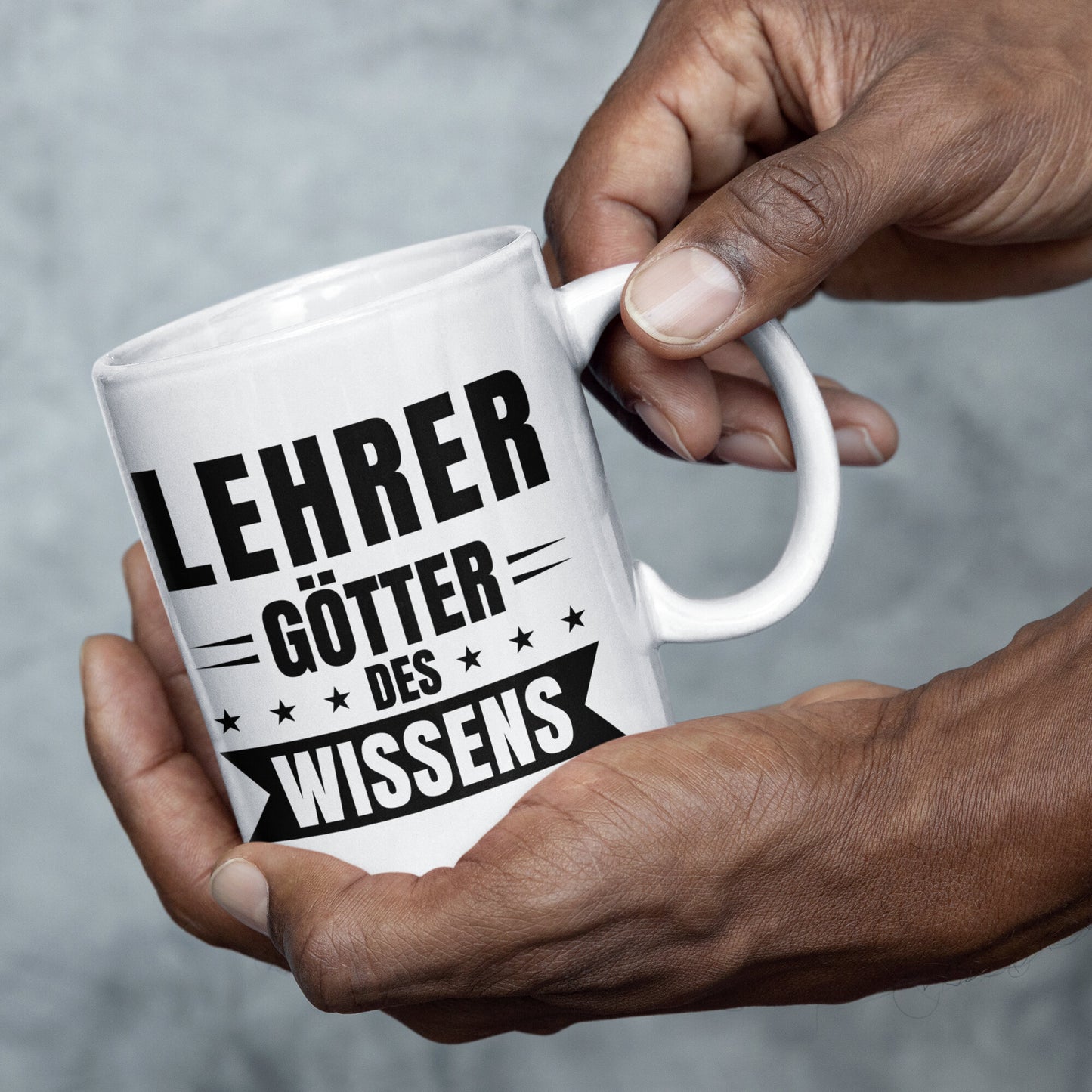 Lehrer Tasse | Lehrer götter des Wissens